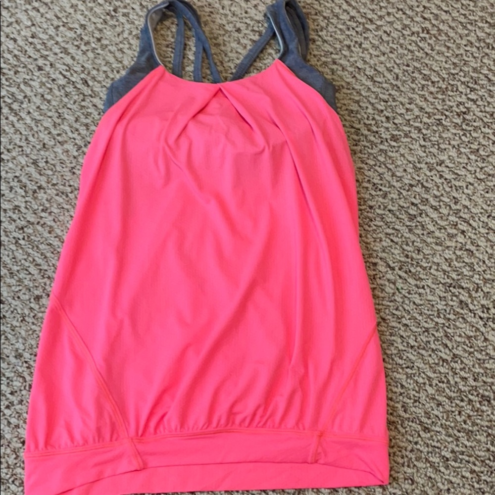 Lululemon active bra shirt
